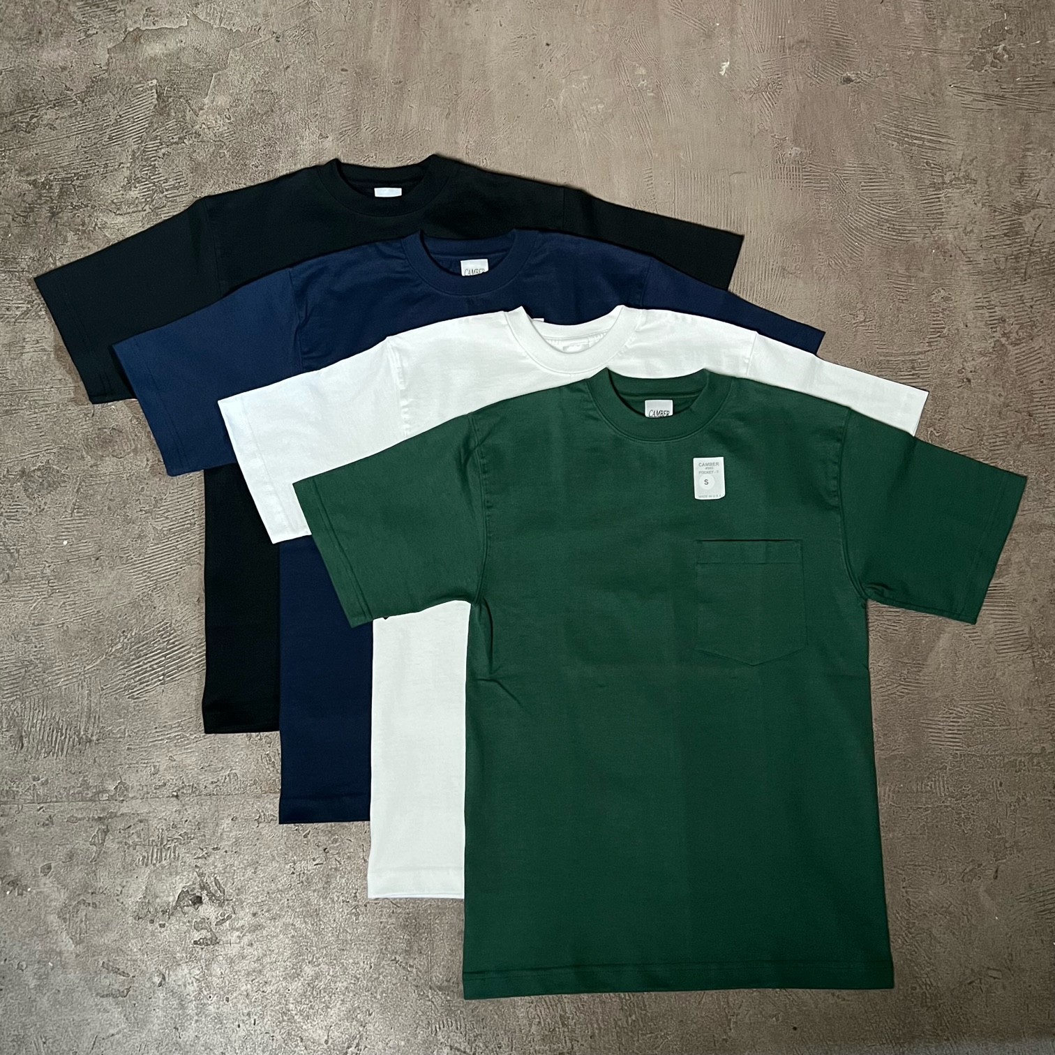 #302 Max Weight Crew Neck Poket T