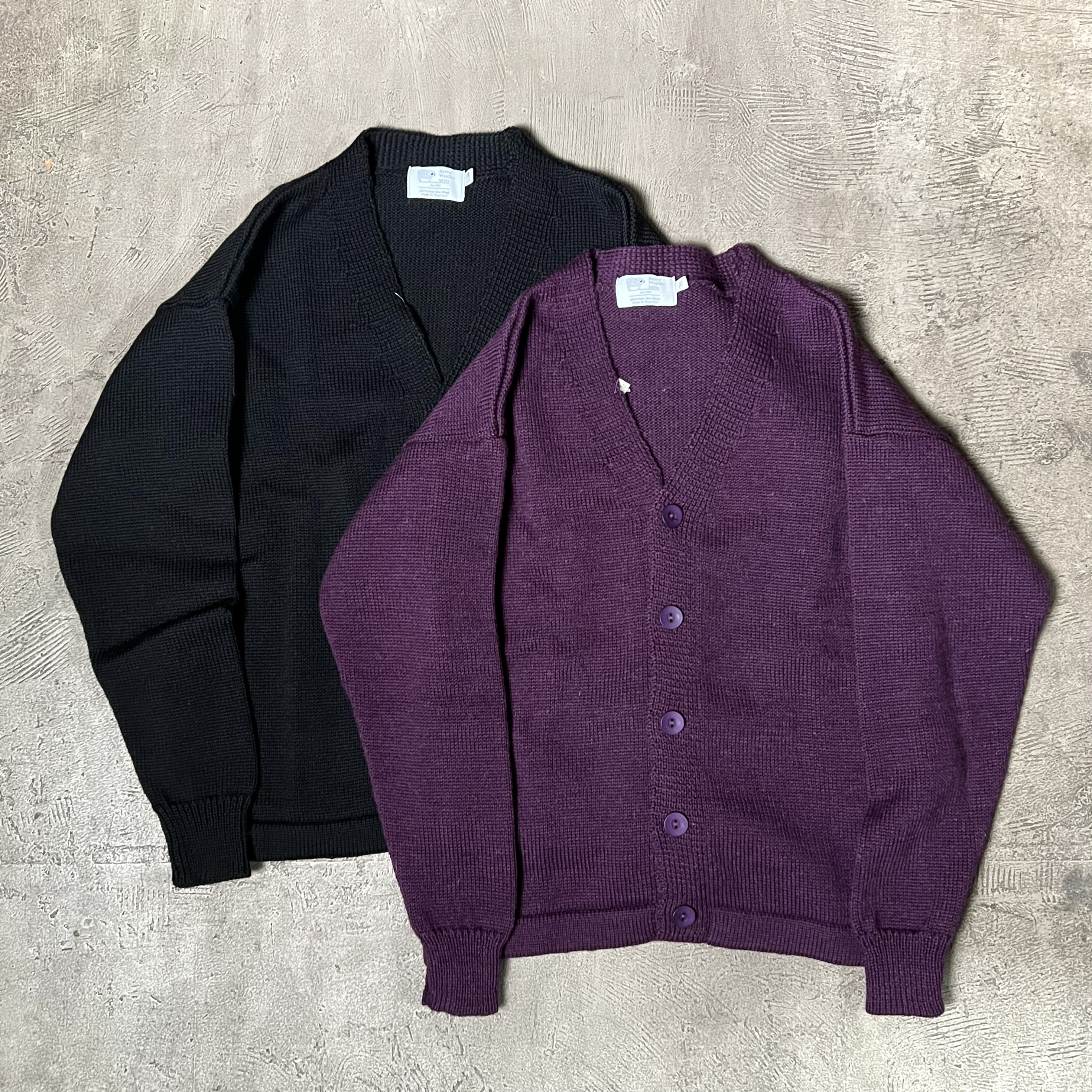 Plain Stitch V-Neck Cardigan